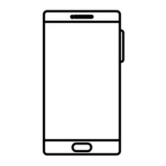 smartphone device isolated icon vector illustration design