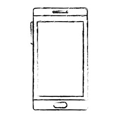 smartphone device isolated icon vector illustration design