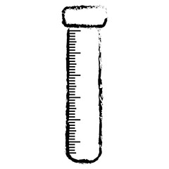 tube test with blood icon vector illustration design