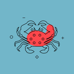 Line Crab