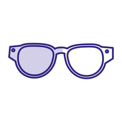 eye glasses isolated icon vector illustration design