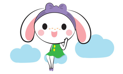 Cute Rabbit Character design