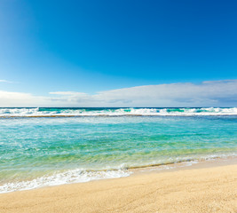 Beautiful Gris-Gris beach.