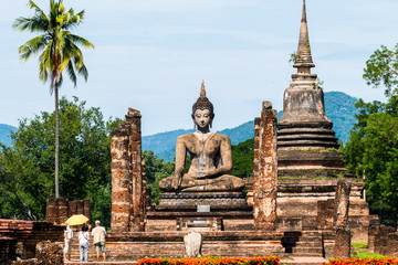 Sukhothai Historical Park, Sukhothai, Old Town, historic, civilization, history, tourism, World Heritage Site, Thailand,UNESCO.