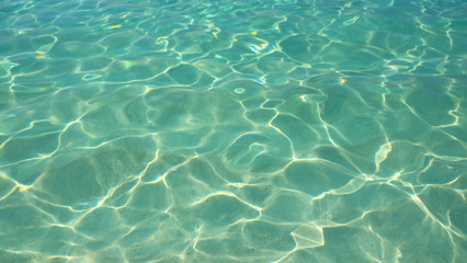 Fototapeta na wymiar Ocean wave, Texture on water, aqua Background.
