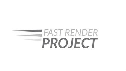 Fast Render Project Typography Design