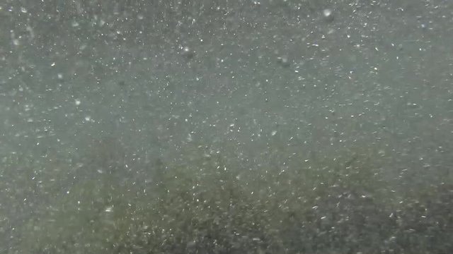 Costa Brava, diving the Mediterranean sea, Waves and gulf, Spain