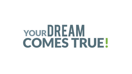 Your Dream Comes True Typography Design