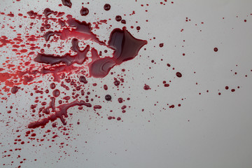 Abstract grunge background with blood spatters - concepts 