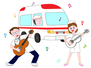 医療スタッフのコンサート