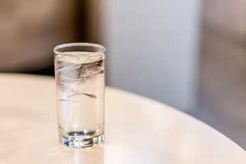 Glass of water