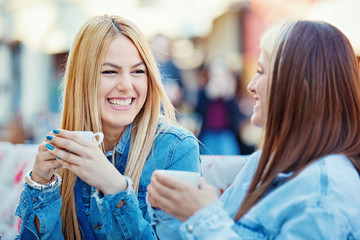 Women having fun
