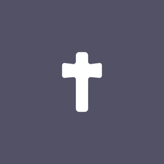 simple cross icon