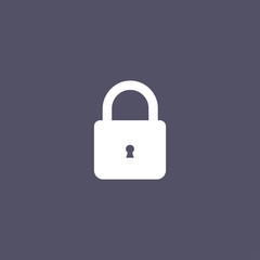 simple padlock icon