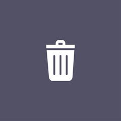 simple garbage icon