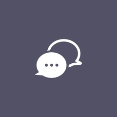 Speech bubble icon
