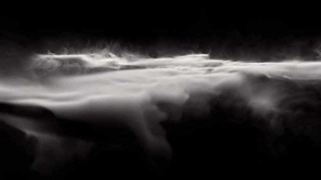 Twirling stratus clouds, cyclone, sandstorm, mystic fog (with alpha channel).  Good for composition of atmospheric effects. Separated on pure black background.