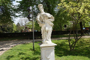 Obraz premium Trier Palastgarten