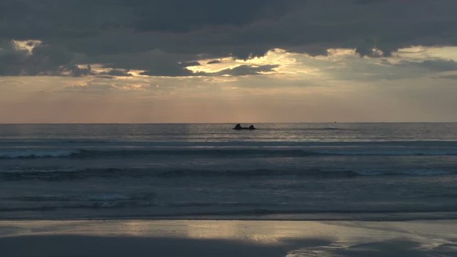 Ngwe Saung, Time lapse sunset at Ngwe Saung beach