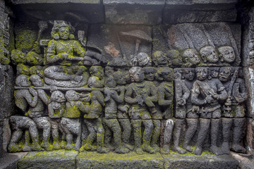 Fototapeta na wymiar Borobudur Temple. Indonesia.