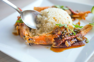 Shrimp in Tamarind Sauce