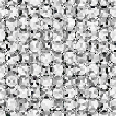 Obraz premium mosaic grayscale circles rustic vector background pattern