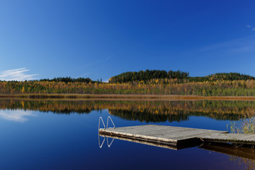 Obraz premium Finnish lake
