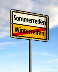 Obraz premium Sommerreifen