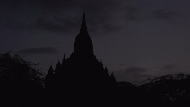 Sunrise at Bagan, myanmar