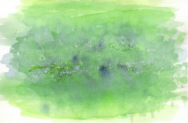Light green painted watercolor background