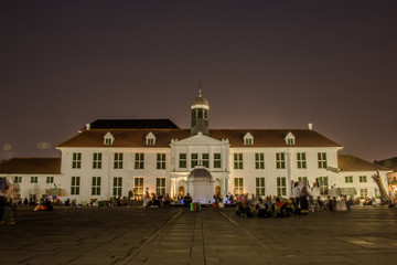 Fatahillah Museum, Jakarta, Indonesia at night