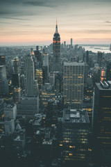 Night View of Manhattan - New York