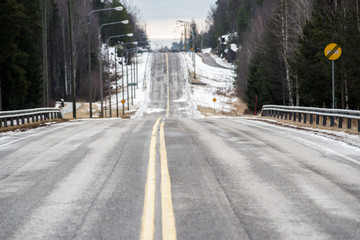  Road stretching out into the distance