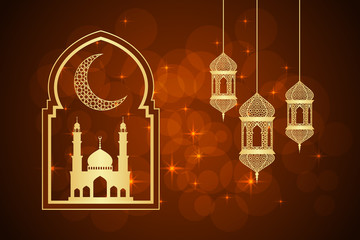 Ramadan greeting card