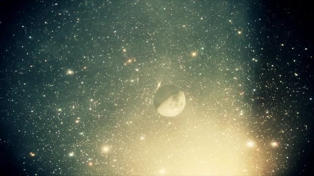Planets & Meteorites is a full Hd, fantastic animated video of traveling through space. Dodge meteorites and planets in this beautifully animated and rendered stock motion graphic.