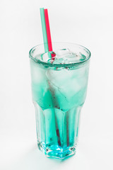 cocktail on the white background