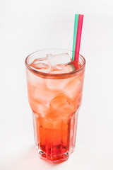 cocktail on the white background