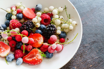 frozen berries