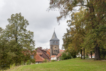 Fototapeta premium Kehrwiederturm in Hildesheim