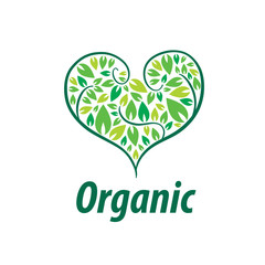 vector logo organic