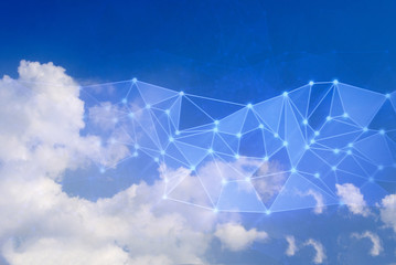 sky of cloud network