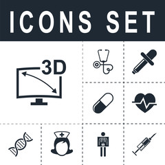 Fototapeta premium 3D tv icon