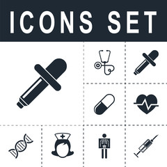 Fototapeta premium eyedropper icon