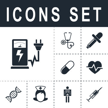 icon electrogas station