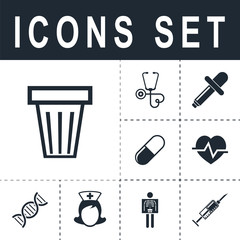 icon trash can