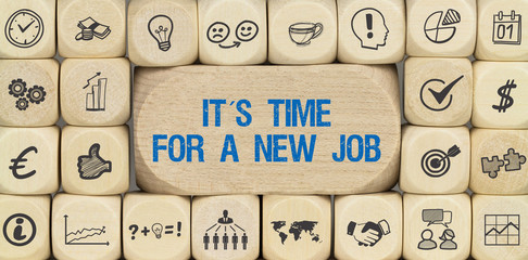 It´s Time for a new Job / Würfel mit Symbole