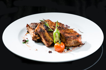 Grilled steak delicious beef meat