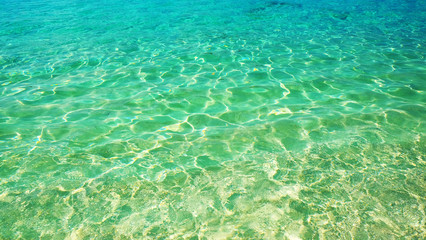 Ocean wave, Texture on water, aqua Background.