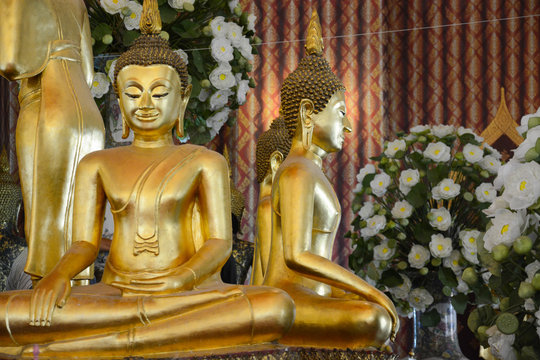 Wat Chanasongkhram Temple in Bangkok, Thailand	