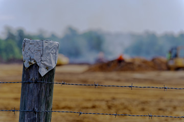 Construction Clearing Post